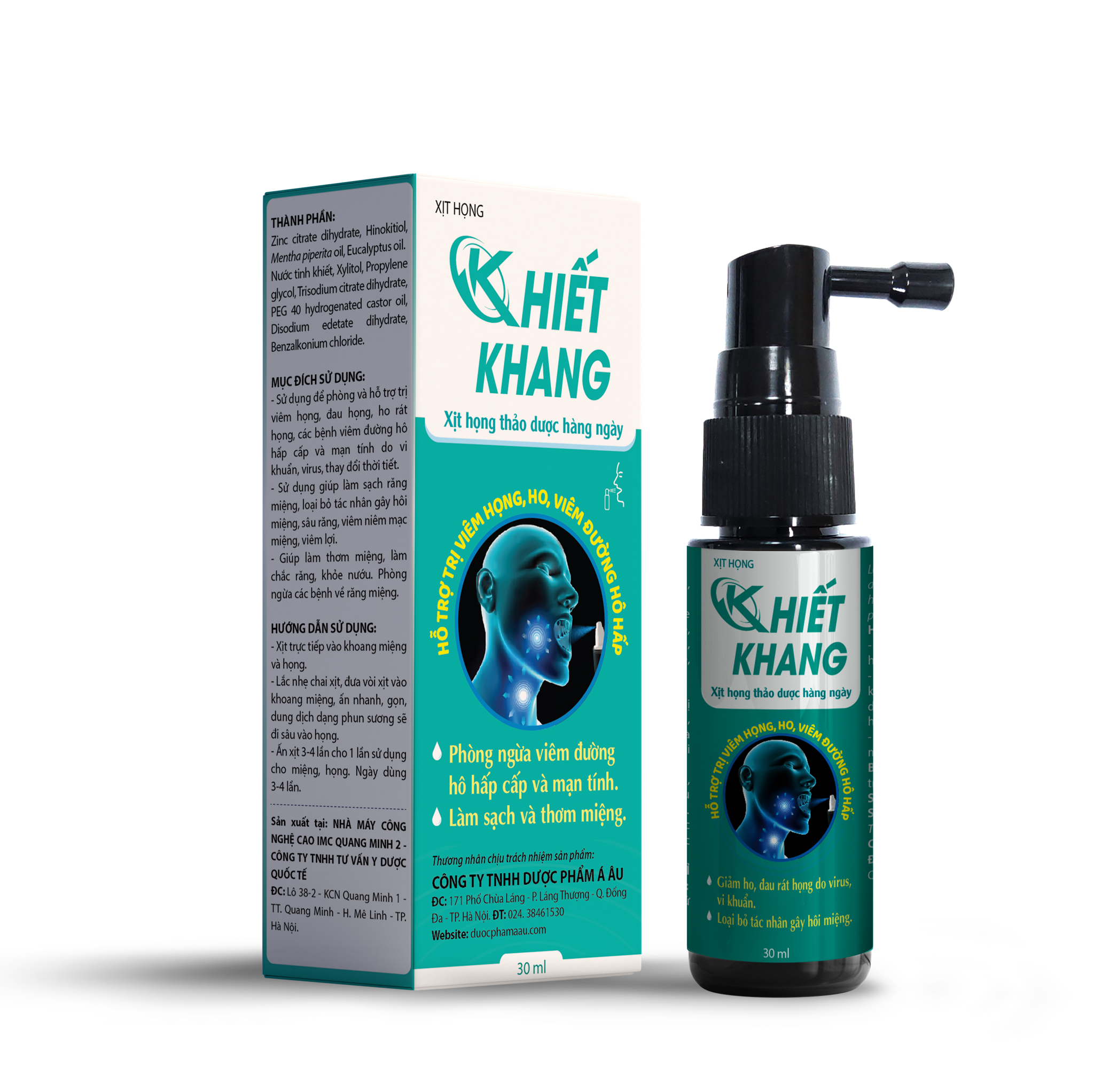 DUNG DỊCH XỊT HỌNG KHIẾT KHANG